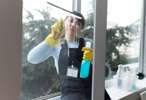 Nettoyage de vitres intérieures et extérieures à Rochepaule